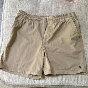 Polo by Ralph Lauren boys Beige Flat Front Shorts